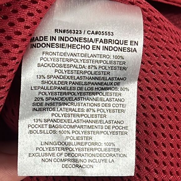 🏈 Vintage OKLAHOMA SOONERS Nike ELITE Performance Vest Jacket Sz XL +2 Length - Picture 13 of 13